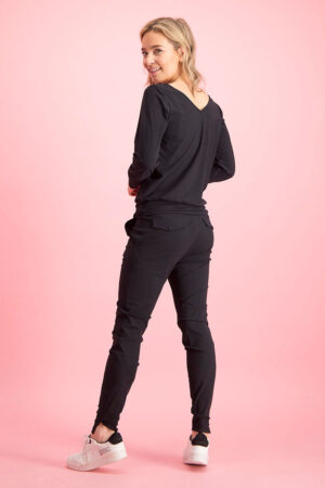 Studio Anneloes Downstairs trouser 91570 Dames zwart