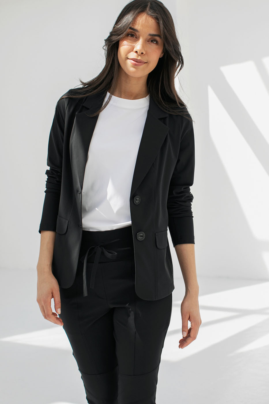 Studio Anneloes Clean Blazer 92723 zwart Dames