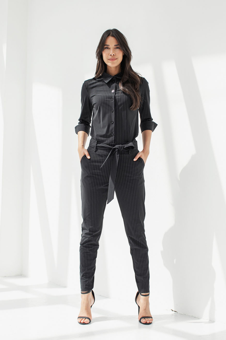 Studio Anneloes jumpsuit krijtstreep