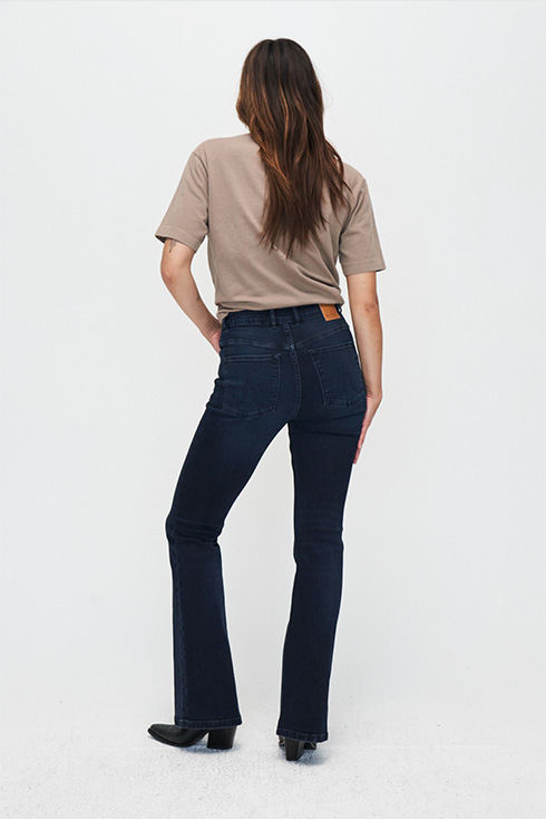 KUYUCHI denim flare